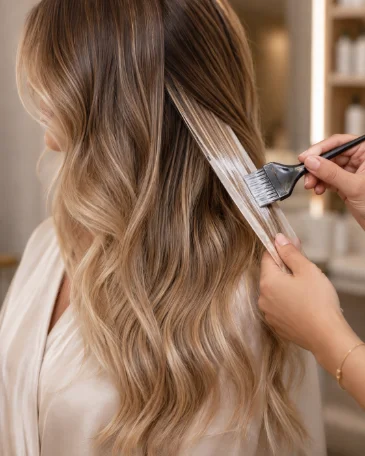 Kleuren en balayage